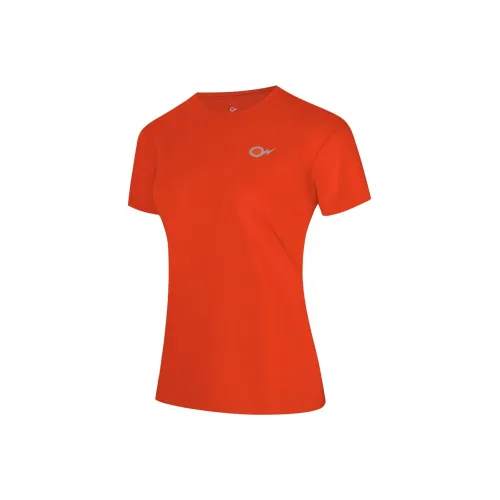 NATADUOPU T-рубашка Женская Хурма Красная