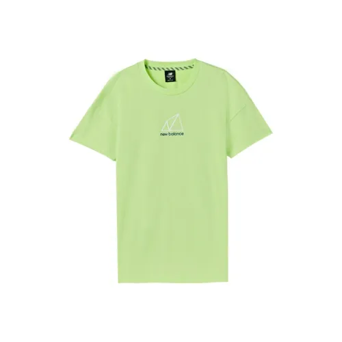 New Balance T-Shirt Женская Зеленая