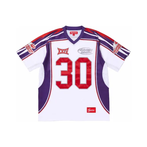 Supreme SS24 WEEK11 SUDDEN DEATH FOOTBALL JERSEY Футбол Джерси Унисекс