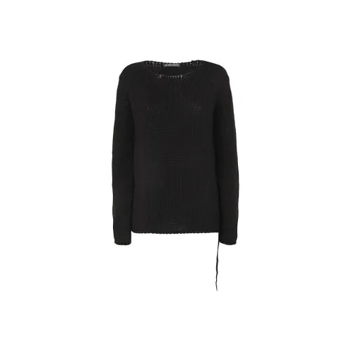 Ann Demeulemeester Черные Женские Свитеры