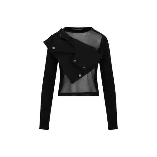 Y/Project Черные Женские Свитеры