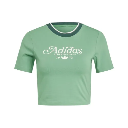Adidas Originals T-Shirt Женская Зеленая