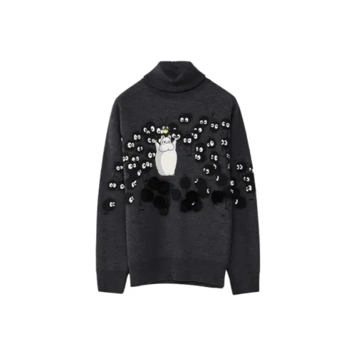LOEWE Spirited Away Черные Женские Свитеры