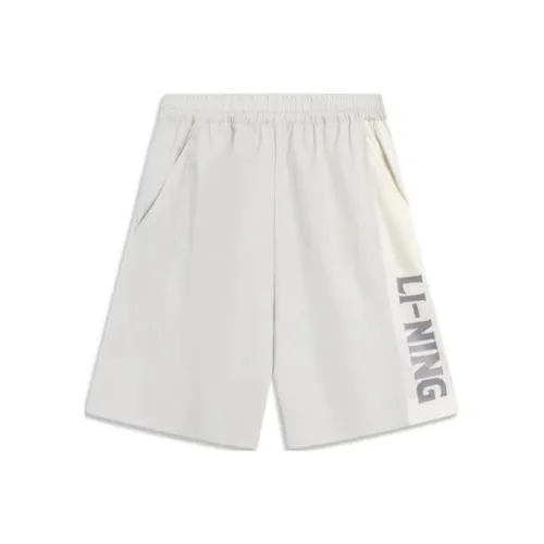 LINING Sports Life Collection Светлый Дым Серый Мужские Спортивные Шорты