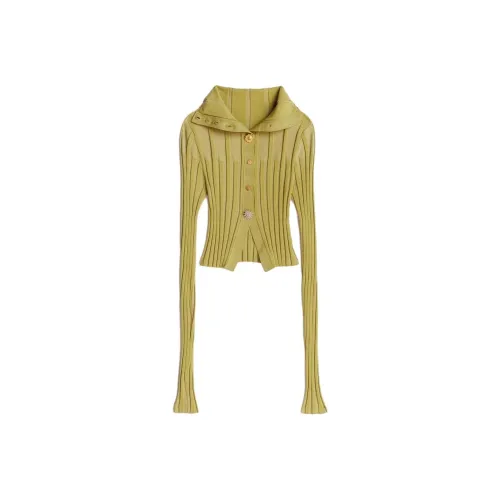 Jacquemus Зеленые Женские Свитеры