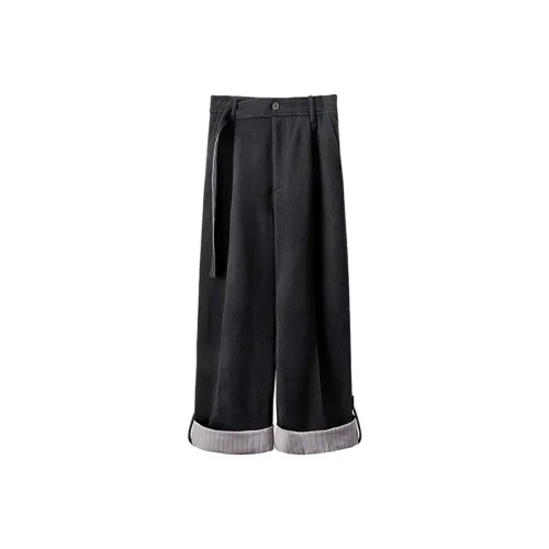 HUANXIANGZHE Повседневные брюки Унисекс Черный