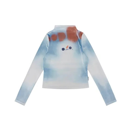 GOOD BAI GOODEES series SS24 T Рубашка Женская Небесно-Синий