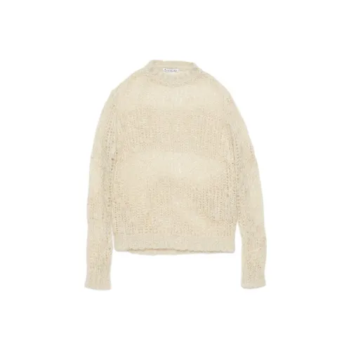 Acne Studios Смесь с мохером JUMPER Свитер Женские Бежево-желтый