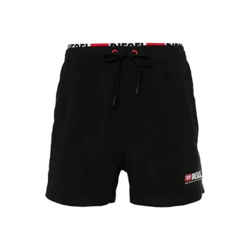 DIESEL Повседневные шорты Мужские Черные