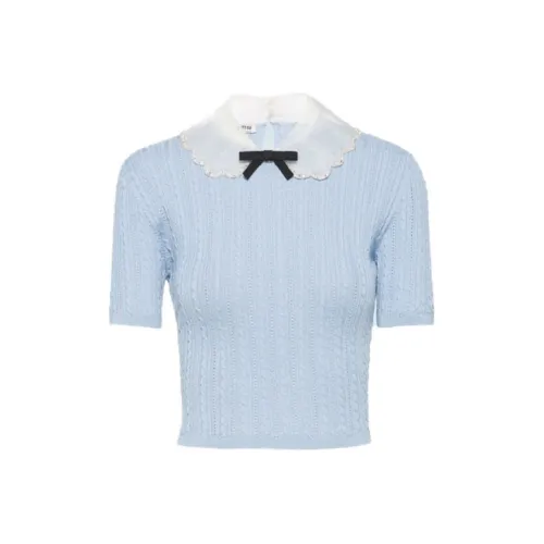 MIU MIU FW21 Свитер Женский Синий