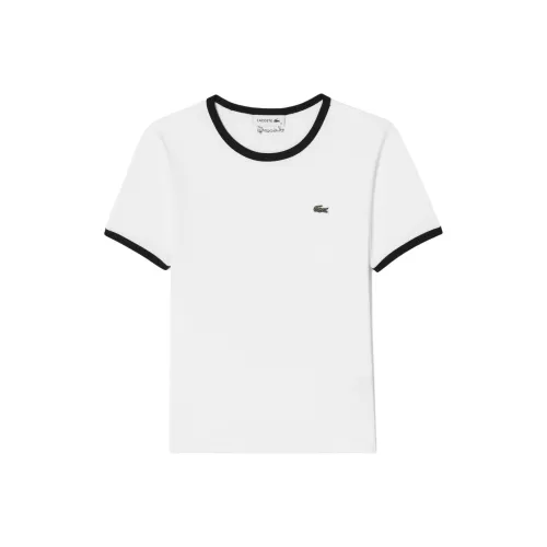 lacoste Белые Женские Футболки