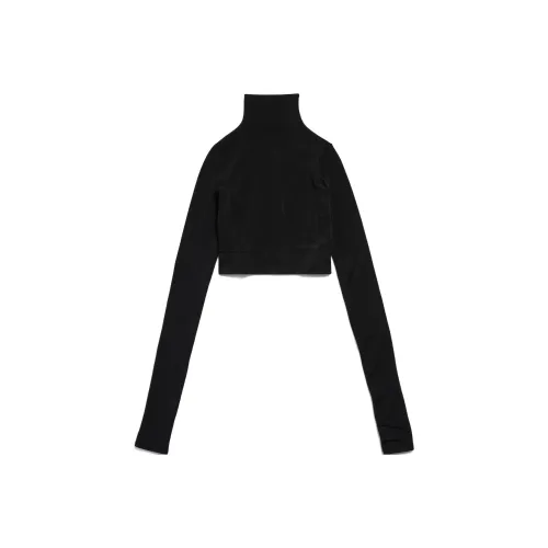 Balenciaga FW24 Свитер Slim Fit Женский Черный