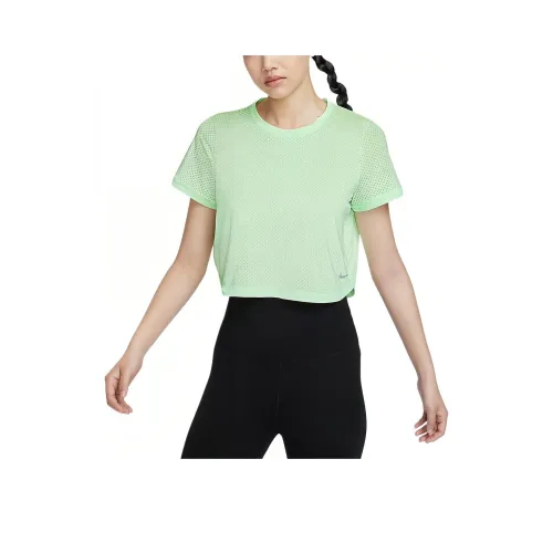 Nike CROP TOP Женские Паровой зеленый