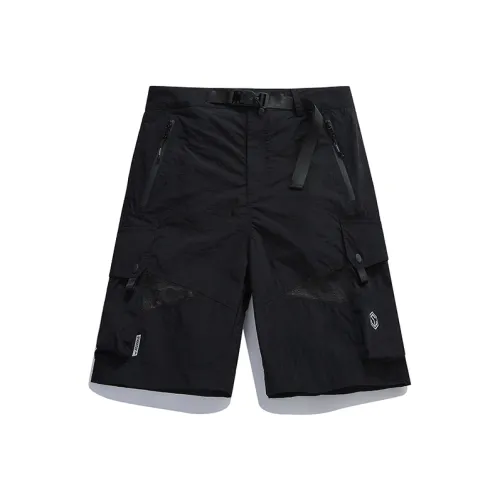 GUUKA TECH Повседневные шорты Мужские Черные