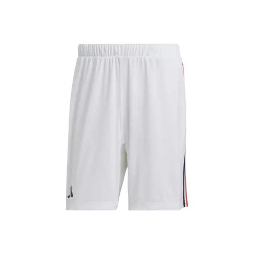 Adidas FRANCE HANDBALL SHORTS Спортивные шорты Мужские Белый Морской синий 2 Университетский красный Команда