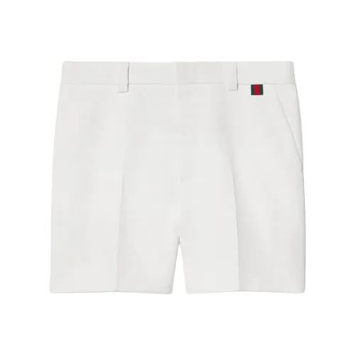 GUCCI Повседневные шорты Мужские Белые