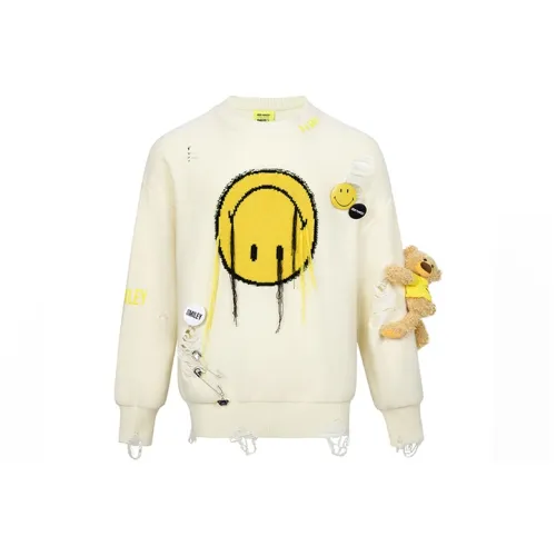 13 DEMARZO smiley Унисекс Свитеры