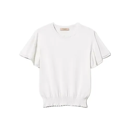 TWINSET Milano T Рубашка Женская Белая