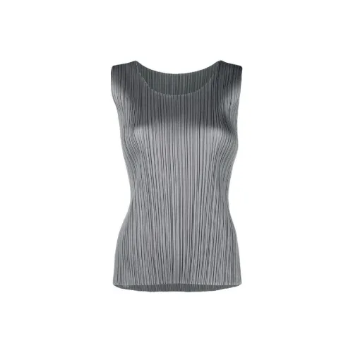 PLEATS PLEASE ISSEY MIYAKE Рубашка Женская Серого цвета