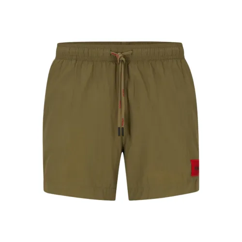 Hugo Boss Повседневные шорты Мужские Зеленые