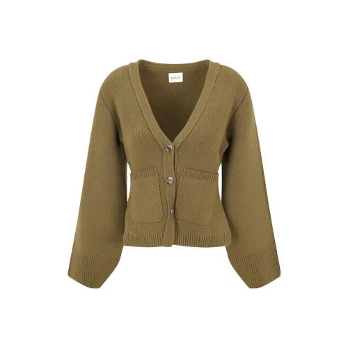 KHAITE Светло-янтарные Женские Свитеры