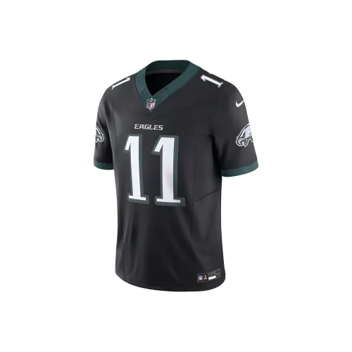 Nike A.J. Коричневый Футболка команды Philadelphia Eagles Мужская Черная