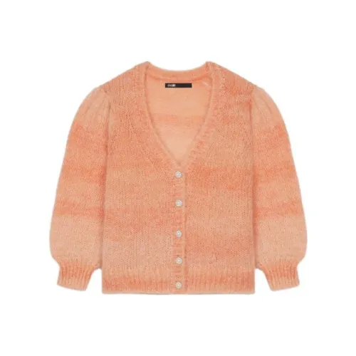 Maje SS22 Свитер Женский Оранжевый