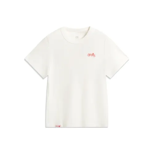 LINING x Forbidden City LIANMINGKUAN Серия китайской культуры Рубашка Женская Белая