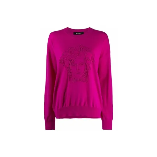 VERSACE Розовые Женские Свитеры