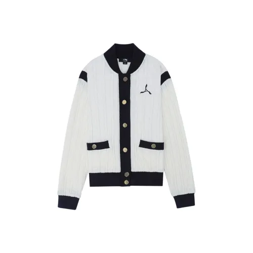 LI NING 1990 Classic Collection Сливочный Женские Свитеры