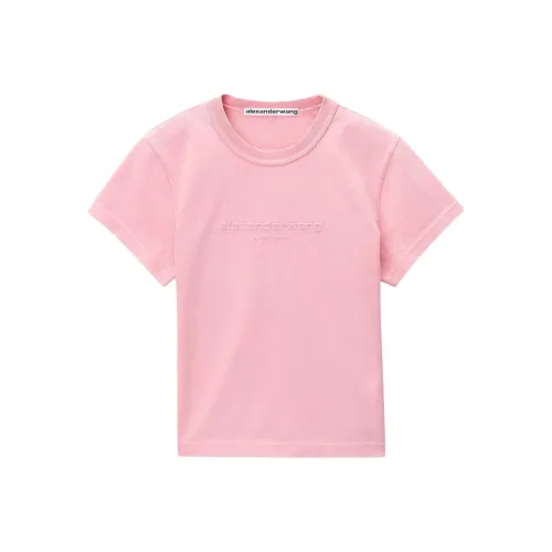 alexander wang Розовые Женские Футболки
