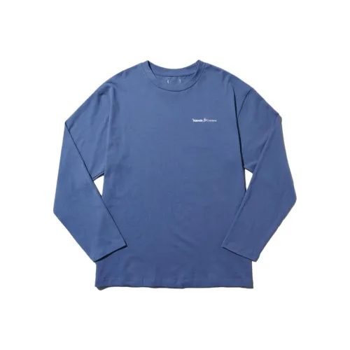 Attends T-Shirt Женская Выстиранный Синий