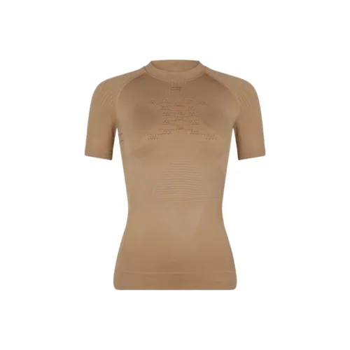 Balenciaga T-Shirt Slim Fit Women's Brown