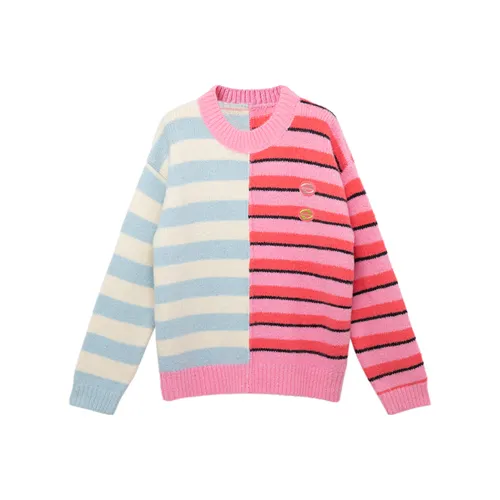 TEMPLER OF FAITH Свободный крой Свитер Женский Многоцветный