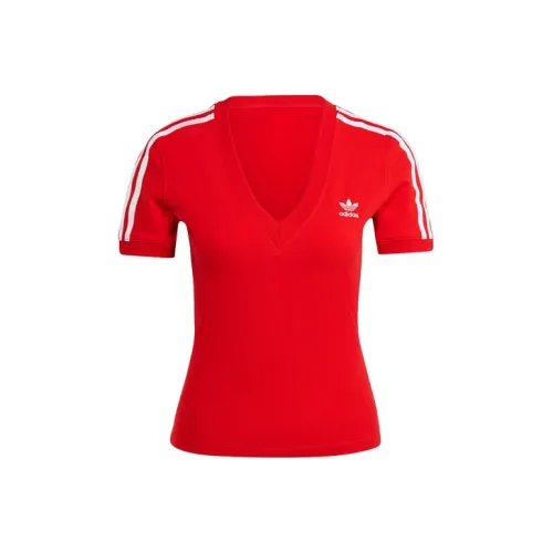 Adidas Originals T-Shirt Женская Красная
