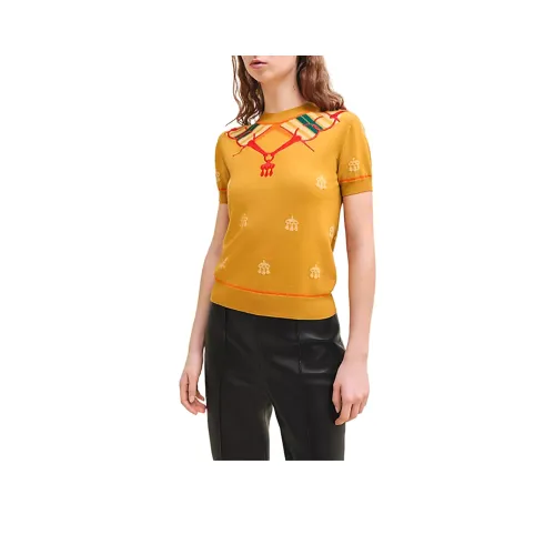 HERMES Свитер Женские Золотой Boolean