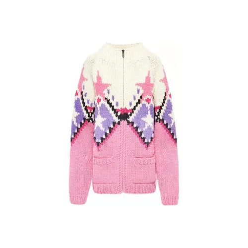MIU MIU FW21 Свитер Женский Розовый