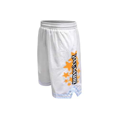 BKCXZICE Баскетбольные шорты Унисекс Белый