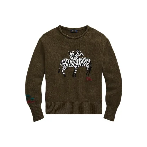 Polo Ralph Lauren Зеленые Женские Свитеры