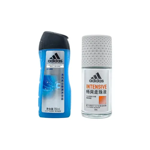 Adidas Breeze Men's Уход за телом Набор Soothing Skin и Eliminating Central Odor Effects 250мл+50мл