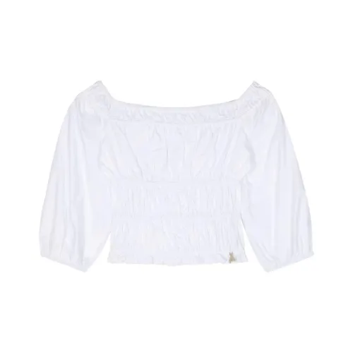 Patrizia Pepe SS24 CROP TOP Женская Белая