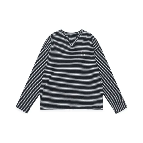 madgood T-Shirt Унисекс Черный Белый Полосы