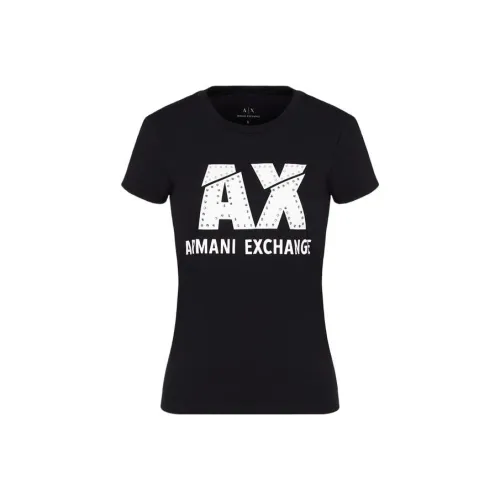 ARMANI EXCHANGE Черные Женские Футболки