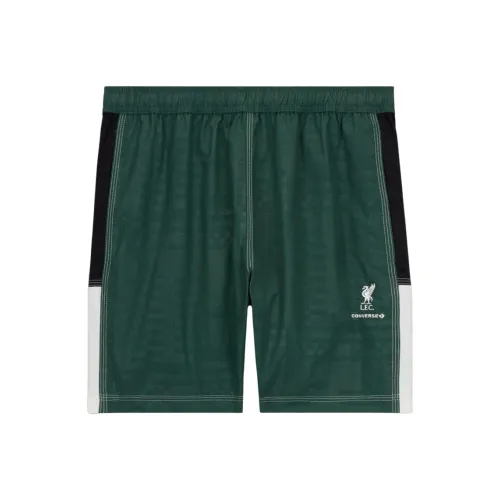Конверс x LIVERPOOL FC SS24 Wind Shorts Повседневные шорты Унисекс Зеленый