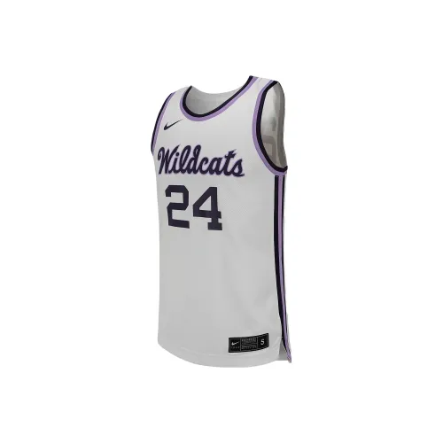 nike Kansas State Баскетбольная Джерси Kansas Wildcats размер 24 мужской белый
