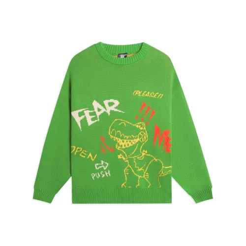 LiNing x Disney Свитер Женские Nouveau Базовый Зеленый