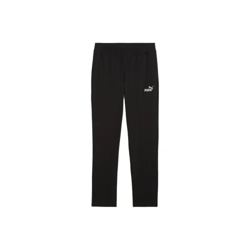 PUMA Вязаные тренировочные брюки мужские черные