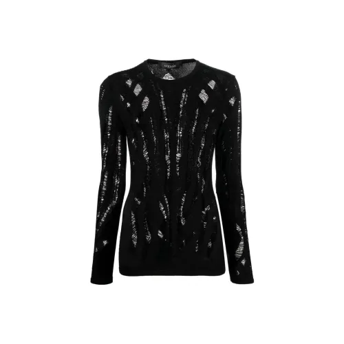 VERSACE SS23 Свитер Женский Черный