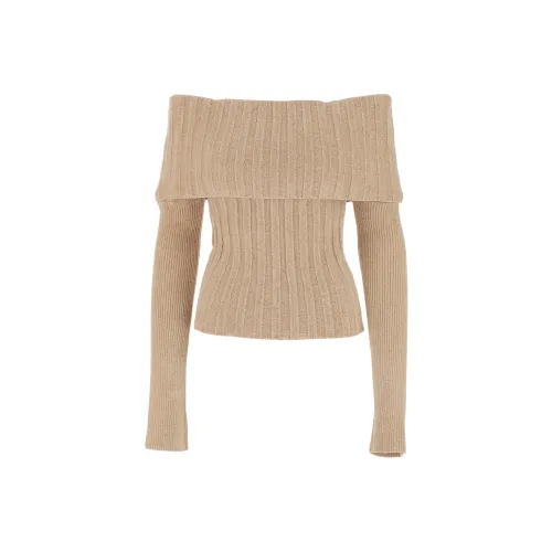 Jacquemus Хаки Женские Свитеры