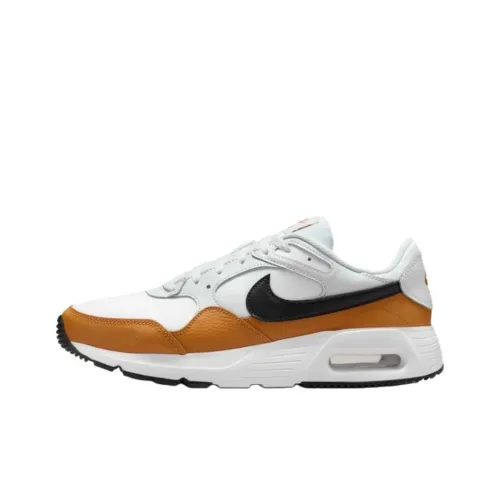 Nike Air Max SC Low Топ Повседневная обувь Мужская Белый Черный